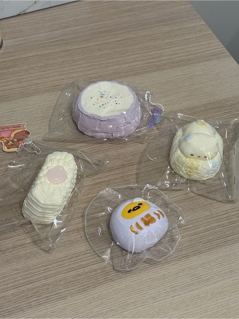 Cute Sticky Squishy Bundle – Kawaii(4 pcs)